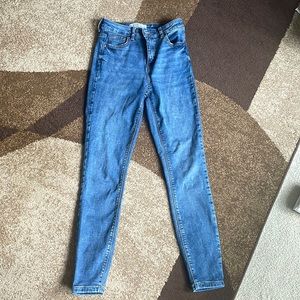 Primark cropped high-rise super skinny denim